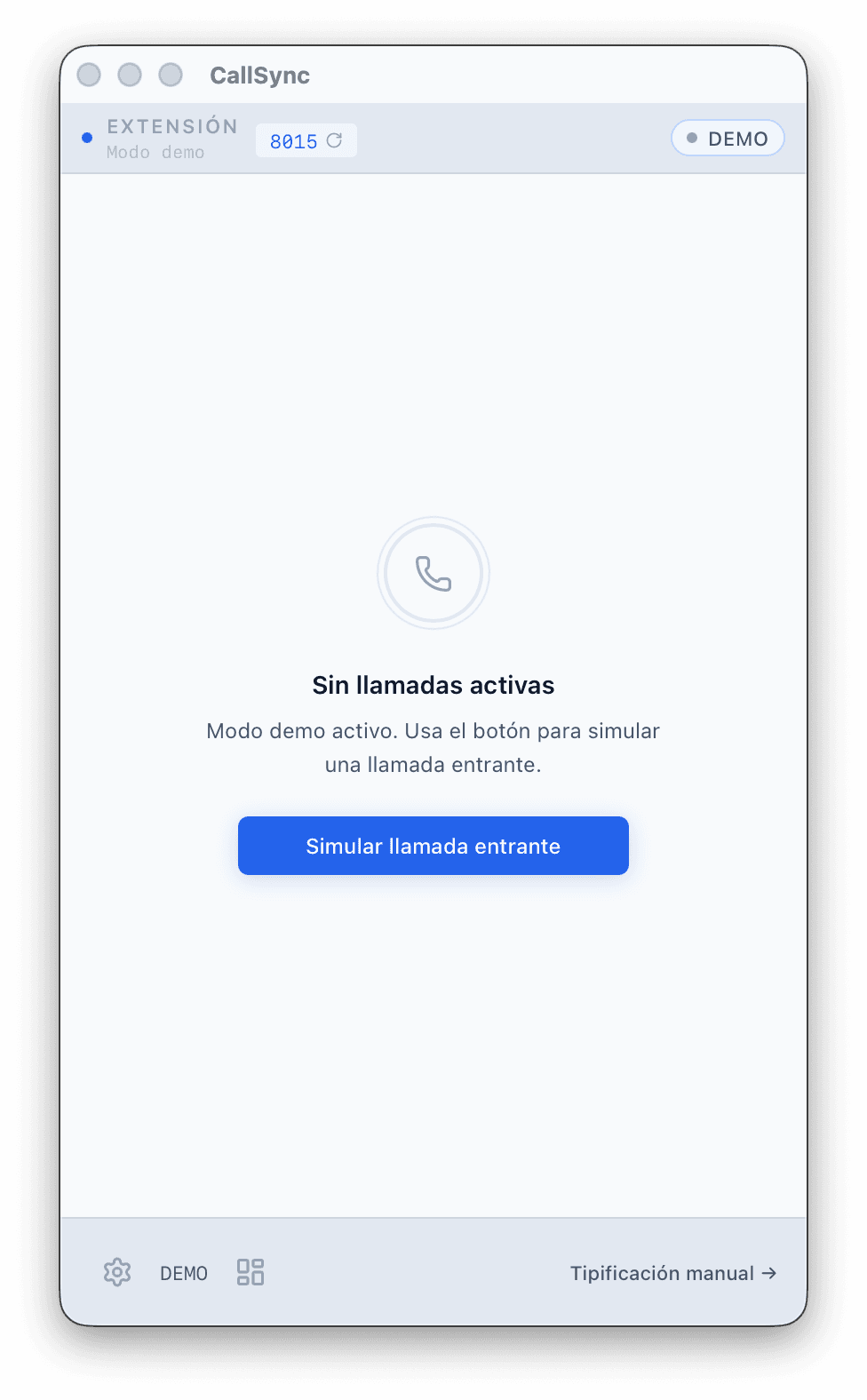 Pinnacle CallSync — screenshot